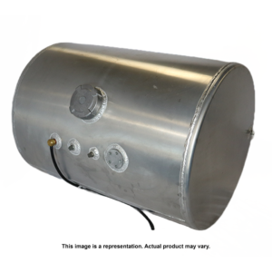 50 Gallon Aluminum Cylindrical Diesel Tank – 34″ L x 22" D