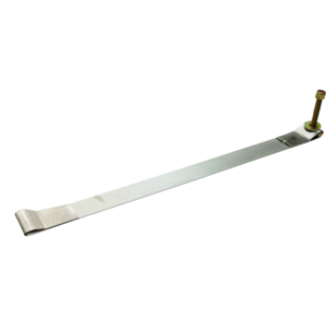Stainless Steel Mounting Strap with T-Bolt/Loop - 38"L x 2" W